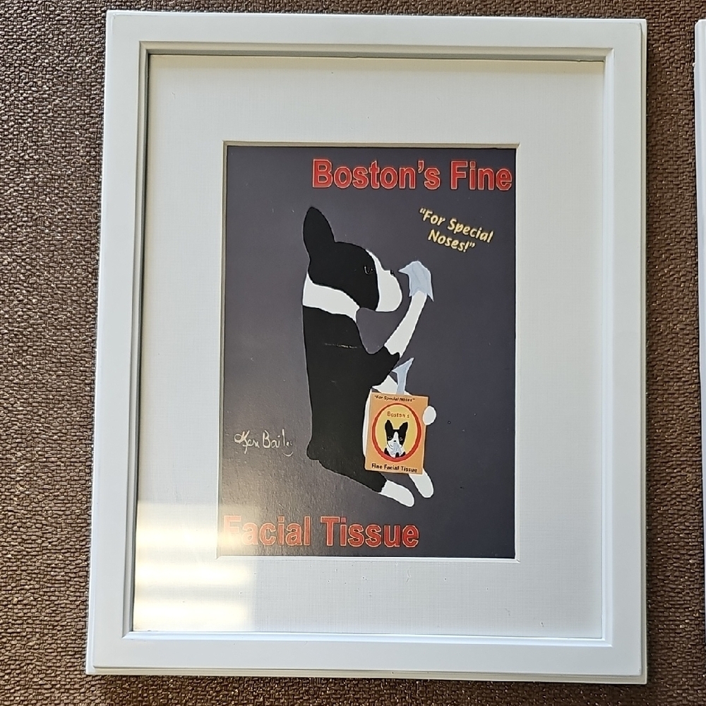 Set of Three Dog-Themed Framed Art Prints - Picture 3 of 6